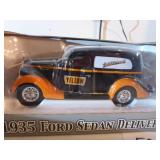 1935 Ford Sedan Yellow Delivery Car