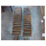 Pair Wooden Ramps