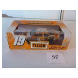 19 Yellow Racing Stock Car