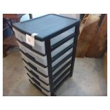 6 Drawer Organizer on Wheels