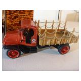 Texaco 1918 Mack AC Bulldog Flatbed Truck Bank...