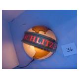 Schlitz Lighted Beer Sign