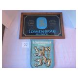 Lowenbrau Munich Wall Signs