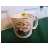 1969 National Jamboree Idaho Boy Scout Mug
