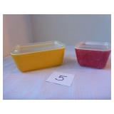 Set of 2 Refrigerator Dishes