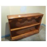 Wooden Bookshelf 50ï¿½ x 10ï¿½ x 36ï¿½ high