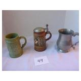 Beer Stein & Mugs (1 - Sheffield England)