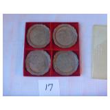 Set of 4 Coasters - The Worldï¿½s Fair New Orleans