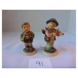 Trumpet Boy & Fiddler Hummel