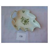 Hand Painted Hungary Leaf Dish