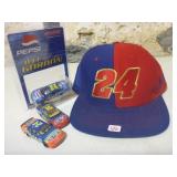 Cap, 3 Race Cars 1:64 Scale