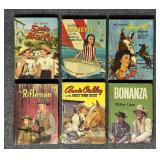 6 Vintage Western and Disney Hardcover Books