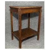 Antique Side Table, Hardwood, no name, one corner