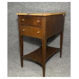 Old End Table with two Drawers, no name, sturdy