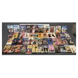 49 VHS and DVD Movies, 2 VHS and 2 DVD's Re