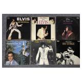 6 Elvis Presley Record Albums, RCA Victor,
