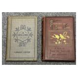 2 Antique Bird Books, 1896 In Bird Land, by