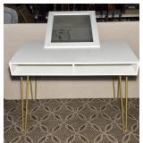 Desk with Hanging Mirror, 40' x 20' x 30.5' h