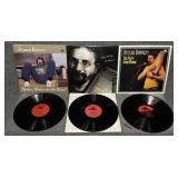 3 SIGNED Record Albums, Bryan Bowers