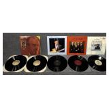 (4) Signed Record Albums, 2 Mac Wiseman