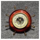 ATCO Ships Wheel Barometer, made in Germany, 6.5'