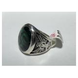 Paua Shell Ring, size10, says Ster inside, see pic