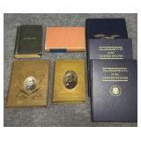 6 Presidential Hardcover Books