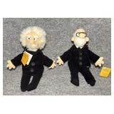 2 Brainy Beanies, Albert Einstein, Sigmund Freud,