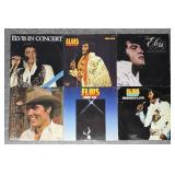 6 Elvis Presley Record Albums, all in good