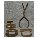 Antique Choppers and Ice Tongs