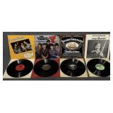 4 SIGNED Bluegrass Record Albums
