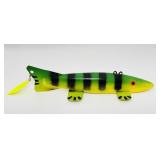 DUEY JOHNSTON MINNESOTA Wooden Pike Decoy,9' ,