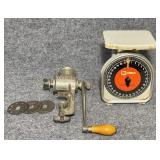 Climax #51 Grinder and Pelouze Portion Controller
