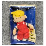 Dennis the Menace Rag Doll in Box, 1976 Ideal,