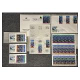1992 Clean Oceans, First Day of Issue Stamps