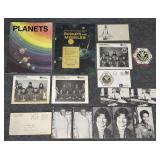 (7) 1983 Astronauts Post Cards, Original Sketch