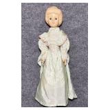 Vtg 22' Plastic Doll, Hong Kong on back