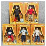 Nsync Marionette Dolls in Boxes, Complete set of 5