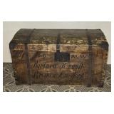 Antique Immigrant Trunk, 1800's, good, clean