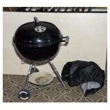 Weber Charcoal Kettle Grill with Cover