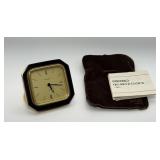 Seiko Quartz Clock, Bag and Manual