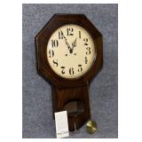 Trend Pendulum Wind up School House Clock,