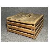 Antique Egg Crate