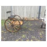 Natural Wood Pony Cart