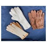 Mans Driving Gloves Tan Leather
