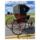Stanhope Phaeton Top Buggy Maker Henderson Bros