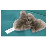 Fur Sleigh mitts