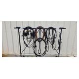 Single pattern Horse harness   Brass Hardware