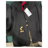 Livery coat brass buttons