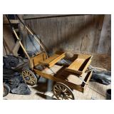 Natural Wood Pony Wagon
